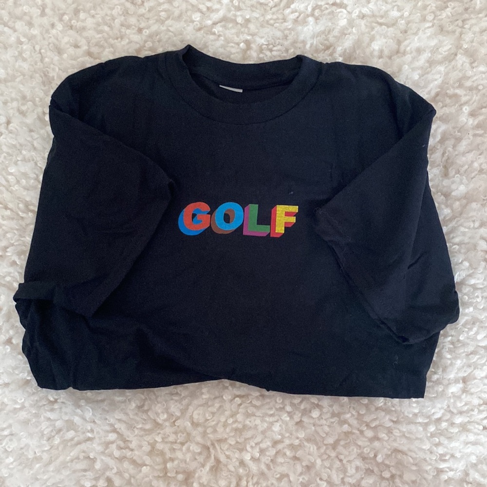 GOLF black t shirt